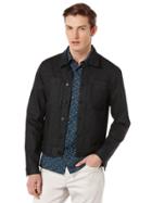 Perry Ellis Slim Fit Denim Jacket