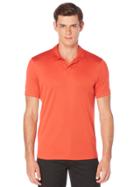 Perry Ellis Big And Tall Short Sleeve Open Collar Polo