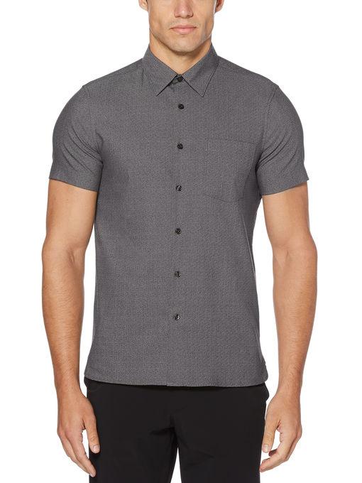 Perry Ellis Resist Spill Slim Fit Stretch Shirt
