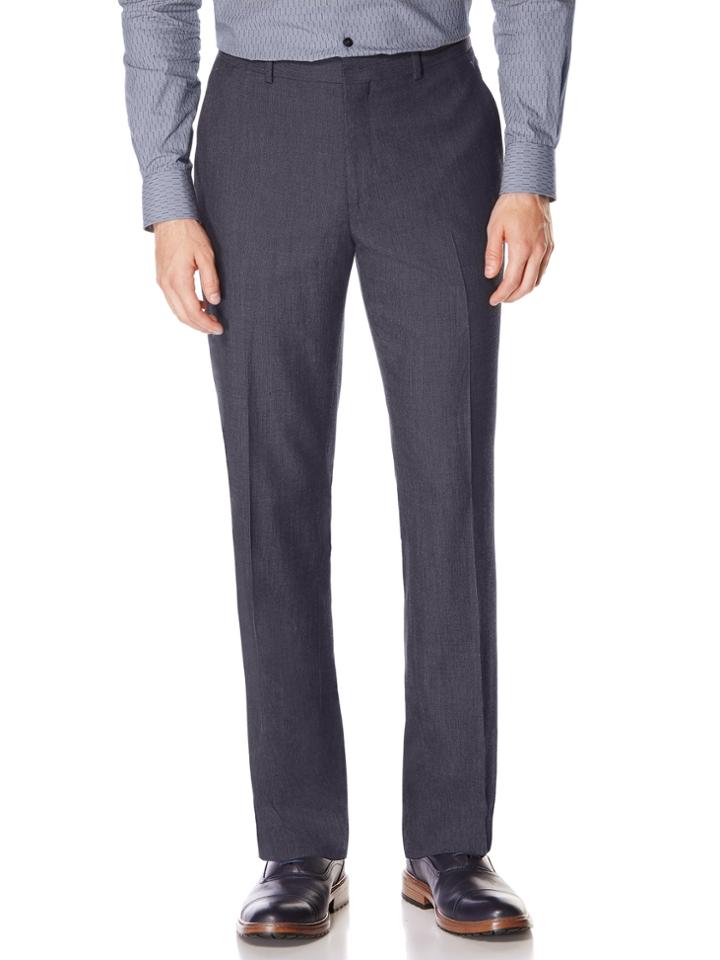 Perry Ellis Travel Luxe Tonal Textured Suit Pant