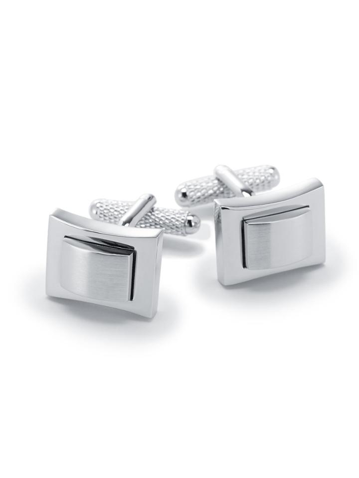 Perry Ellis 3d Rectangle Cufflink