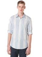 Perry Ellis Multi Color Check Shirt