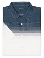 Perry Ellis Short Sleeve Exclusive Ombre Dot Shirt