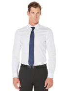 Perry Ellis Very Slim Equal Sign Dress Shirt