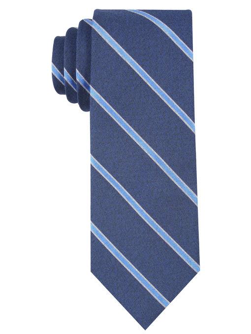 Perry Ellis Classic Neims Stripe Silk Tie