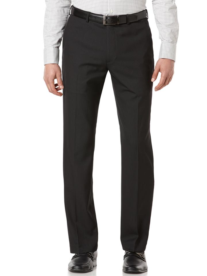 Perry Ellis Modern Fit Fine Stripe Dress Pant