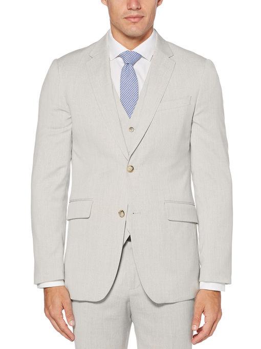 Perry Ellis Slim Fit End-on-end Suit Jacket