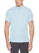 Perry Ellis Slim Fit Solid Twill Stretch Shirt