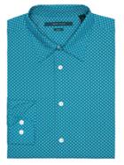 Perry Ellis Slim Fit Diamond Geo Print Shirt