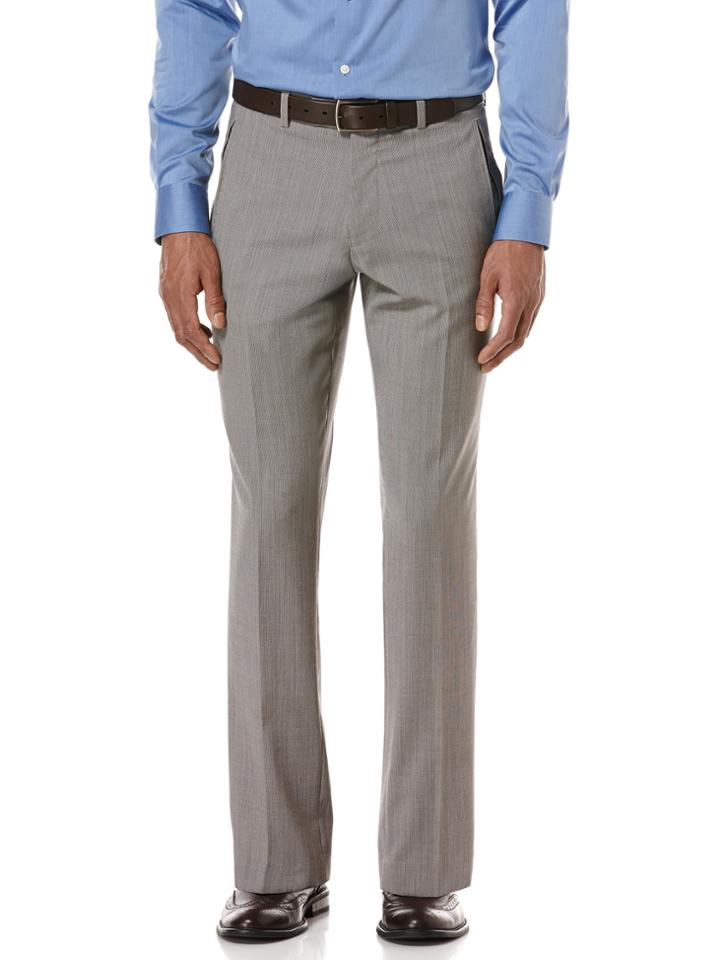 Perry Ellis Grey Stripe Suit Pant