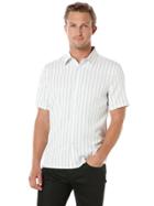 Perry Ellis Short Sleeve Bold Stripe Shirt