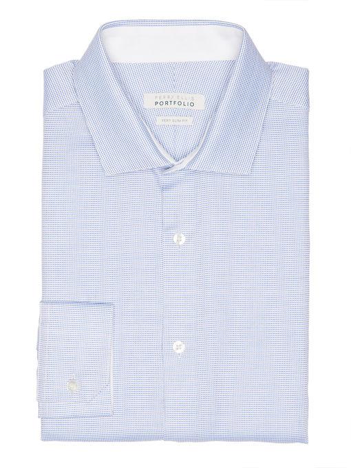 Perry Ellis Very Slim Fit Nailshead Dress Shirt