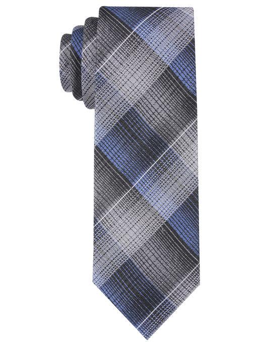 Perry Ellis Classic Goodwin Plaid Silk Tie