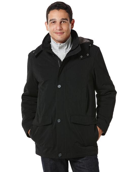 Perry Ellis Big Microfiber Laydown Collar Jacket
