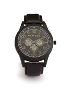 Perry Ellis Two Tone Green Face Watch