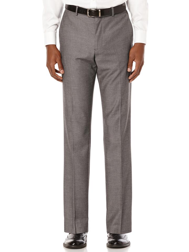 Perry Ellis Regular Fit Birdseye Suit Pant