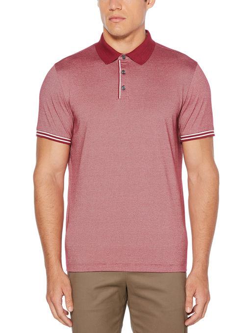 Perry Ellis Contrast Striped Polo