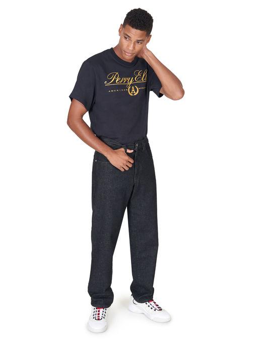 Perry Ellis Logo Pe Print Tee