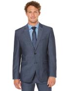 Perry Ellis Slim Fit Brilliant Blue Suit Jacket