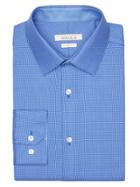 Perry Ellis Slim Fit Mini Dobby Dress Shirt