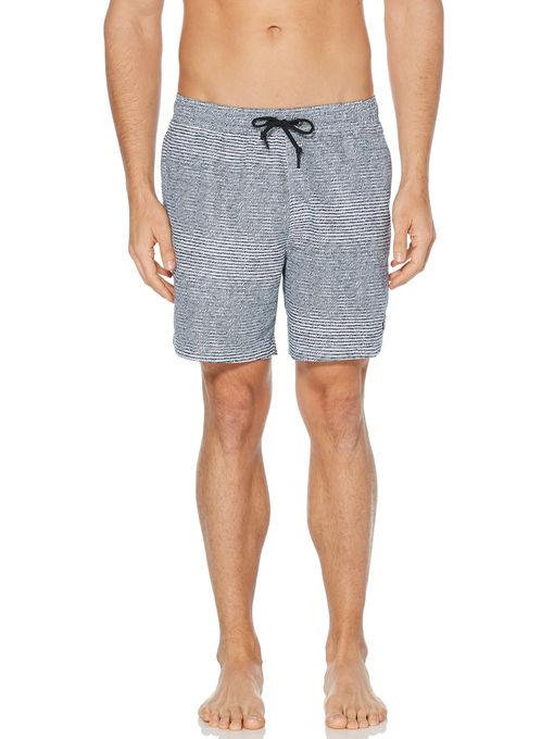 Perry Ellis Micro Scribble Print Swim Short