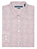 Perry Ellis Slim Fit Bold Dot Print Shirt