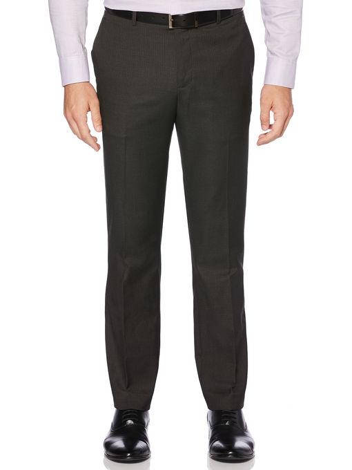 Perry Ellis Modern Fit Heathered Stripe Suit Pant