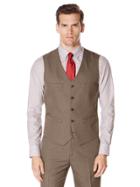 Perry Ellis Subtle Pattern Twill Suit Vest