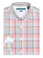 Perry Ellis Slim Fit Multi Color Gingham Check Shirt