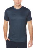 Perry Ellis Short Sleeve Active Geo Print Crew