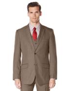 Perry Ellis Subtle Pattern Twill Suit Jacket