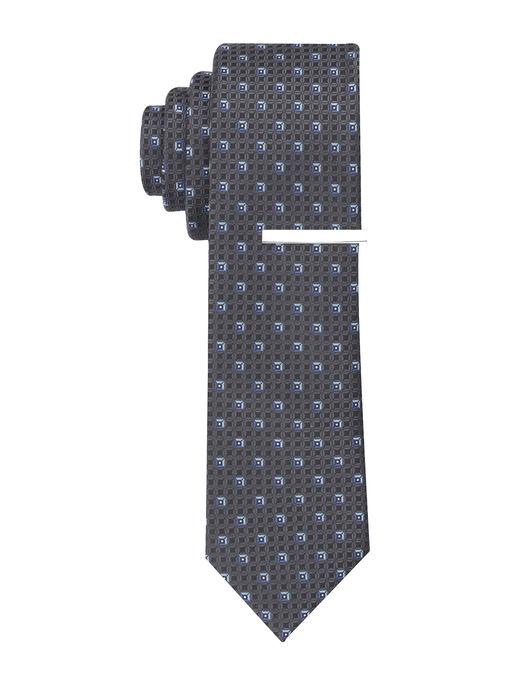 Perry Ellis Slim Odell Medallion Tie