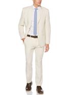 Perry Ellis 2 Piece Slim Fit Beige Suit