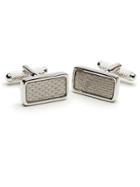 Perry Ellis Rectangluar Checker Cufflinks