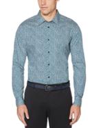 Perry Ellis Compact Floral Print Shirt