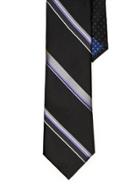 Perry Ellis Robertson Stripe Silk Tie