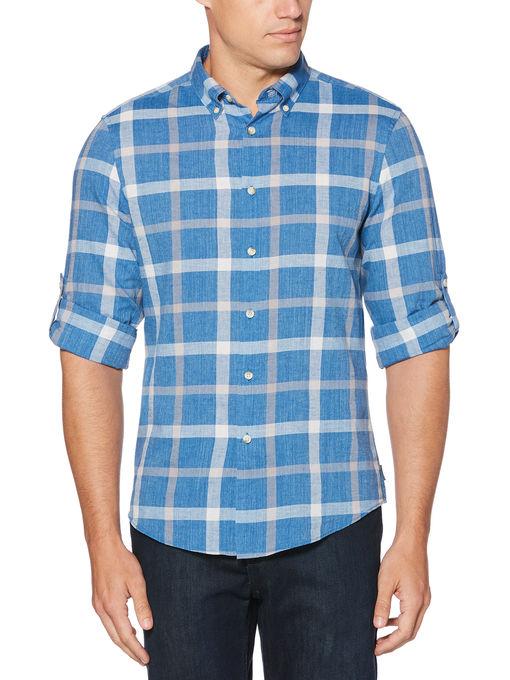 Perry Ellis Jaspe Check Shirt
