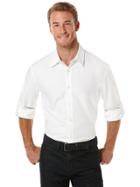 Perry Ellis Oxford Rolled Sleeve Shirt