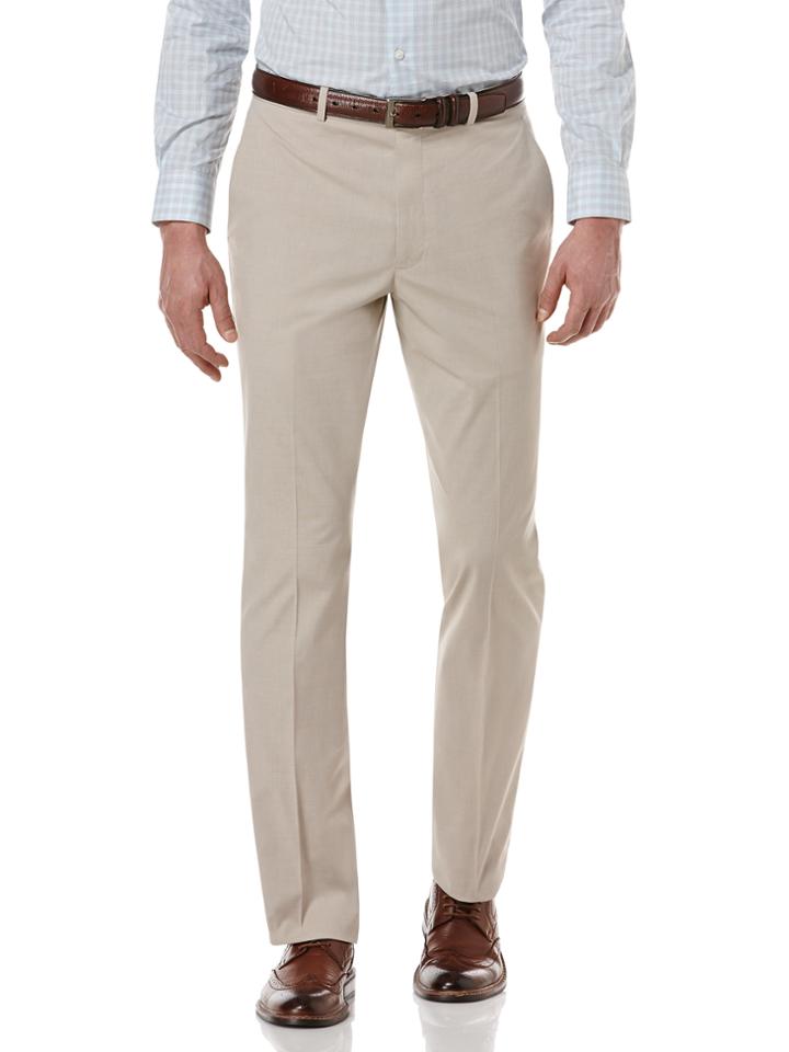 Perry Ellis Slim Fit Sharkskin Suit Pant