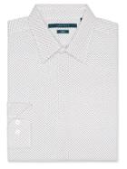 Perry Ellis Long Sleeve Mini Dot Print Shirt