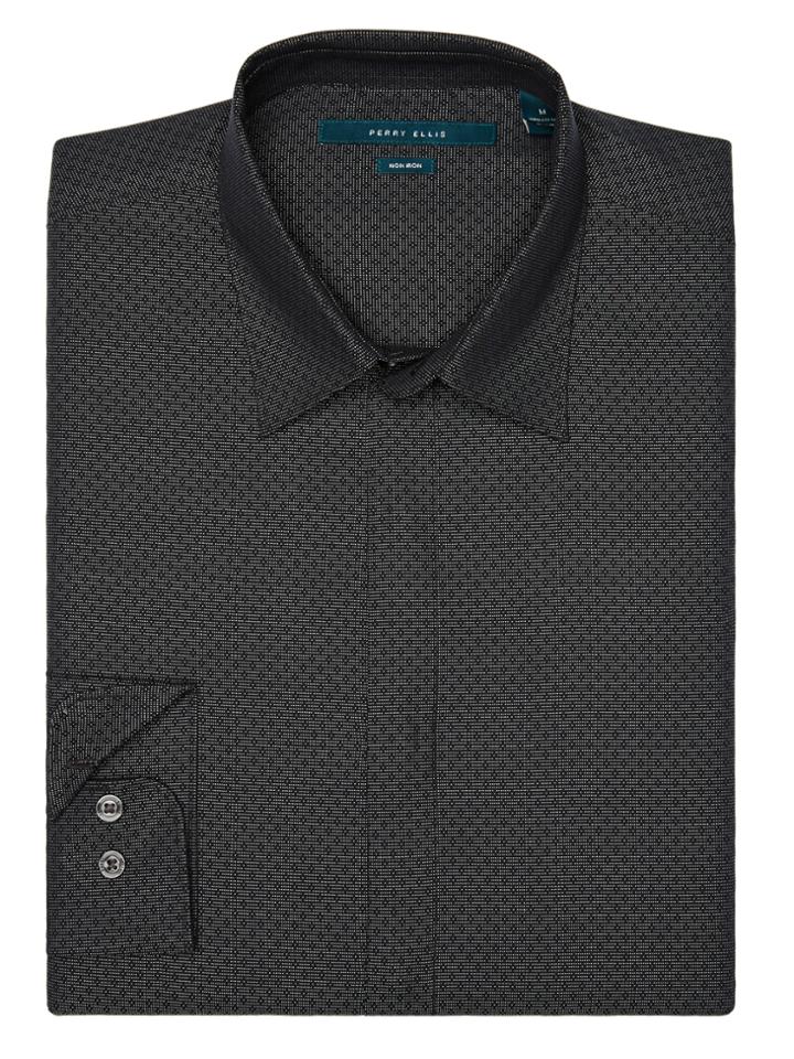 Perry Ellis Micro Diamond Print Shirt