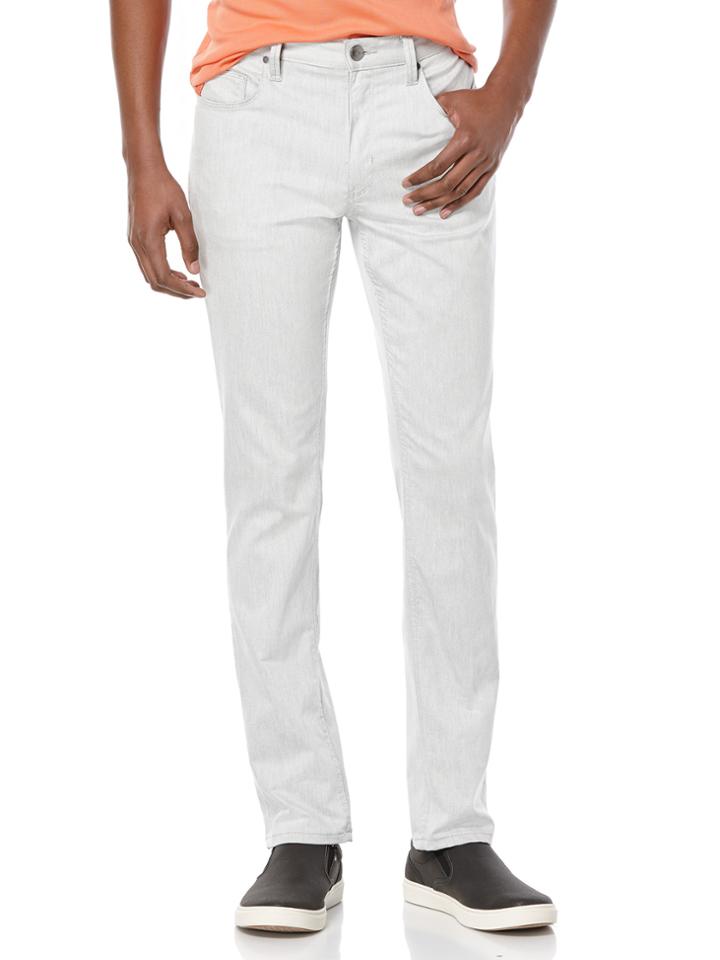 Perry Ellis Slim Fit Light Grey Twill Jean