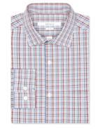 Perry Ellis Very Slim Plaid Raker Dress Shirt