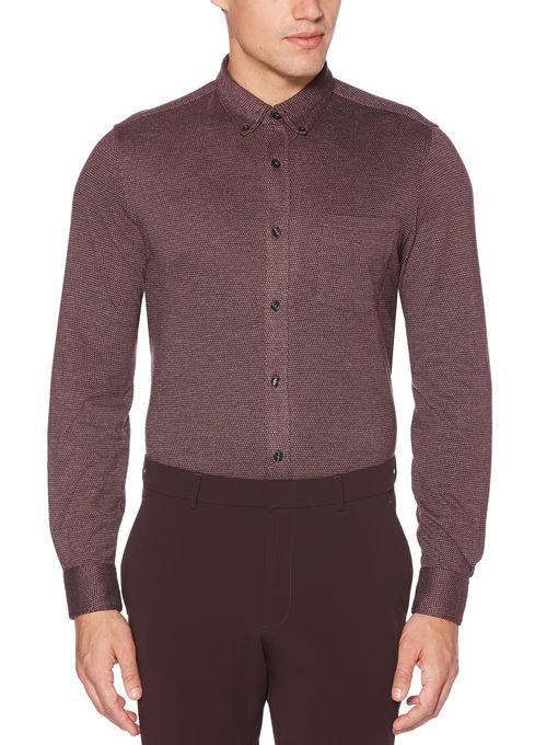 Perry Ellis Dot Jacquard Shirt