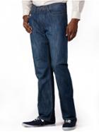 Perry Ellis Straight Fit Medium Wash Jean