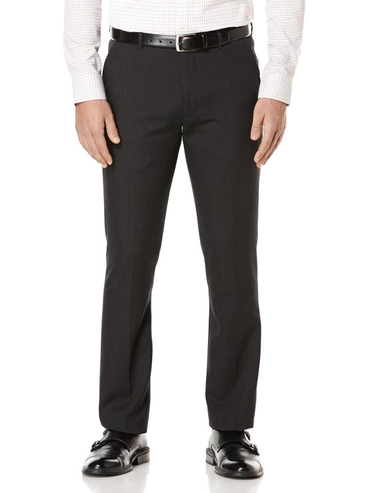 Perry Ellis Slim Fit Charcoal Dress Pant