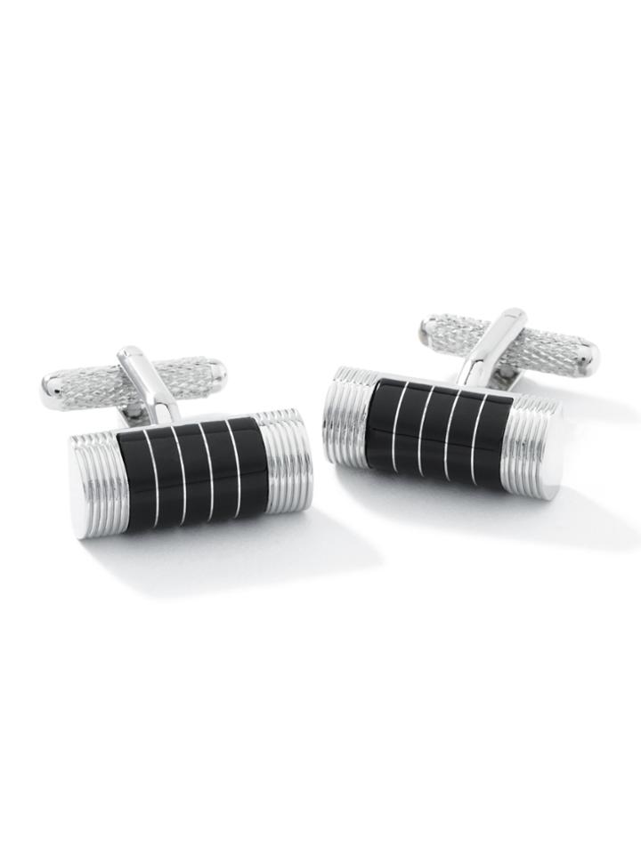 Perry Ellis Onyx Combo Cufflinks