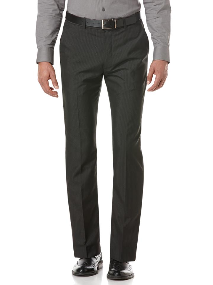 Perry Ellis Slim Fit Varigated Stripe Portfolio Pant
