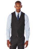 Perry Ellis Slim Fit Heather Texture Suit Vest