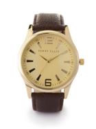 Perry Ellis Pebbled Strap Watch